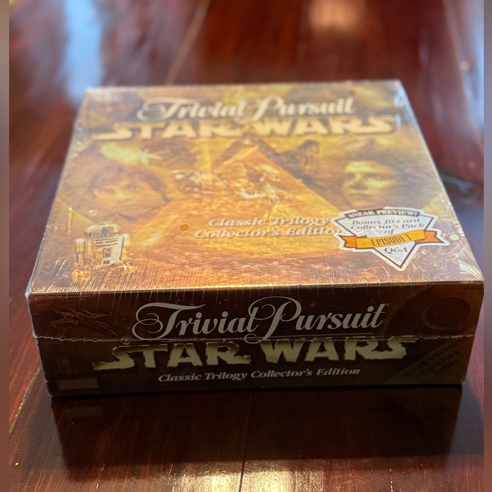 Star Wars Trivial Pursuit (NEW & Sealed) - 1997 Classic Collectors
Edition Game